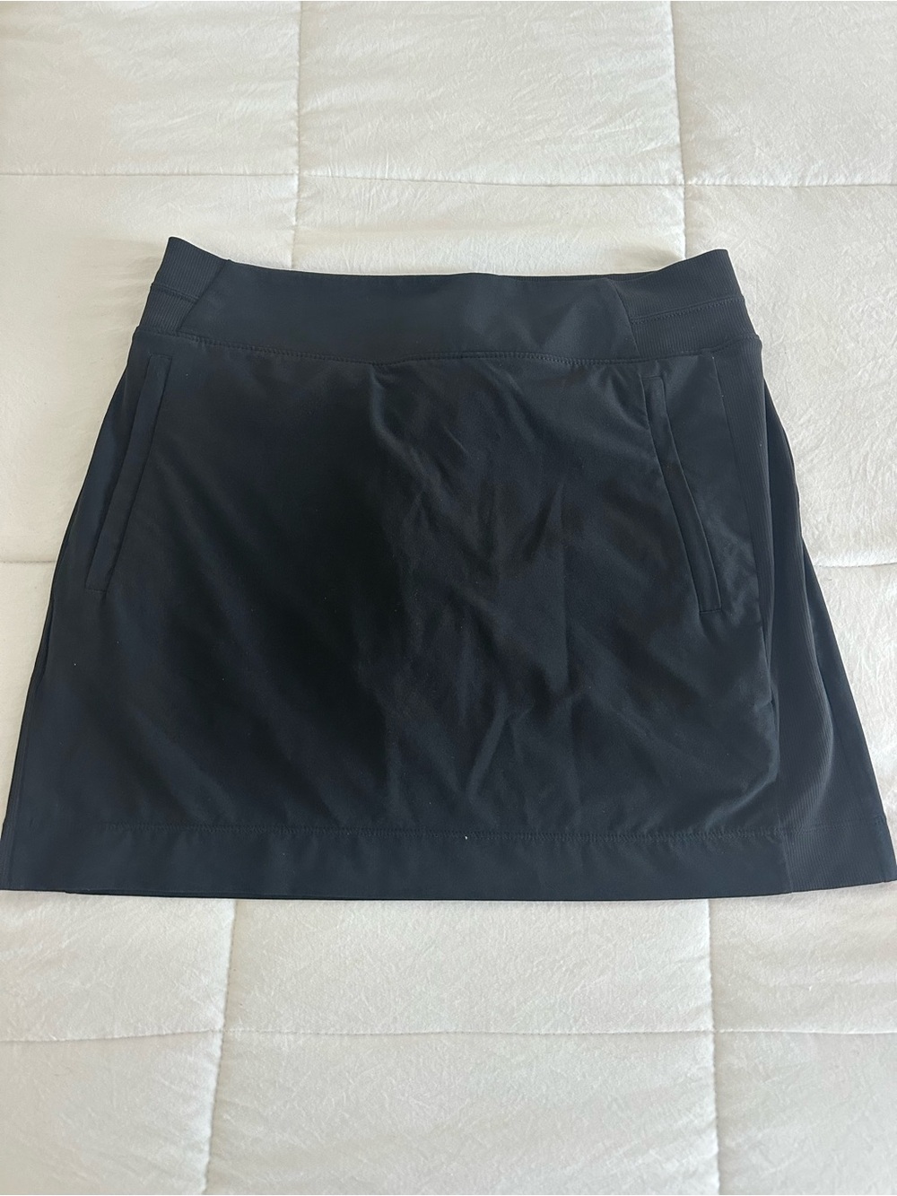 Athleta Black Active Mini Skort
